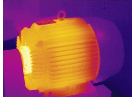 Badanie uzwojenia za pomocą termowizji