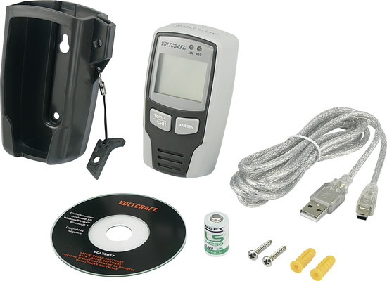 Rejestrator danych pomiarowych VOLTCRAFT DL-141TH