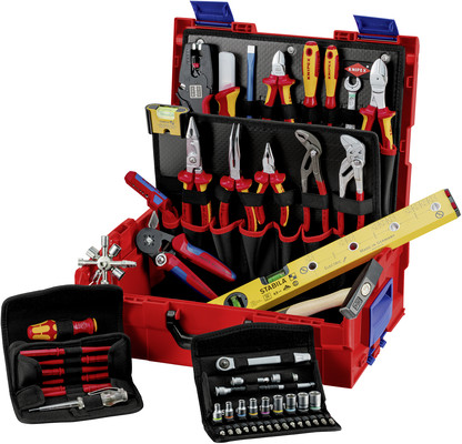 Walizka narzędziowa z wyposażeniem Knipex L-Boxx 00 21 19 LB E
