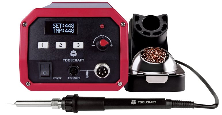 Stacja lutownicza TOOLCRAFT ST-100D
