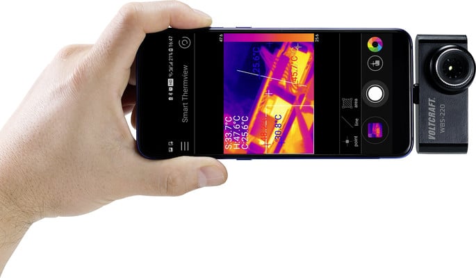 Kamera termowizyjna VOLTCRAFT WBS-220