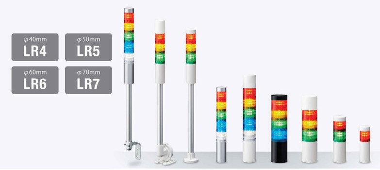 Kolumny sygnalizacyjne Patlite serii LR